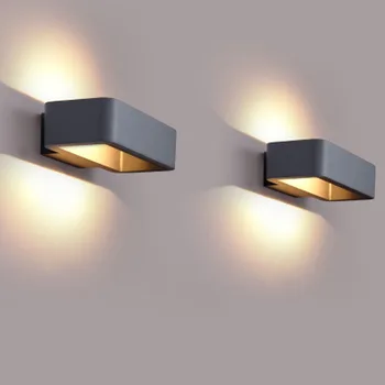 LED-uri Lumina de Perete Impermeabil în aer liber Lumina Pridvor Lampa de Gradina Acasă Moderne de Interior, Lămpi de Perete Camera de zi Coridor Usa de la Terasa de Iluminat