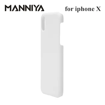 MANNIYA 3D Sublimare, alb Cazuri de Telefon pentru iphone X XS Livrare Gratuita! 100buc/lot