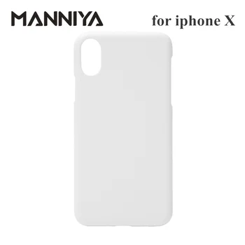 MANNIYA 3D Sublimare, alb Cazuri de Telefon pentru iphone X XS Livrare Gratuita! 100buc/lot