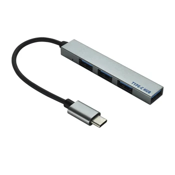 C USB HUB 2.0 Tip C 3.0 4-Port Multi Splitter Adaptor OTG Pentru Lenovo Xiaomi Macbook Pro 13 15 Air Pro PC, Accesorii pentru Calculator