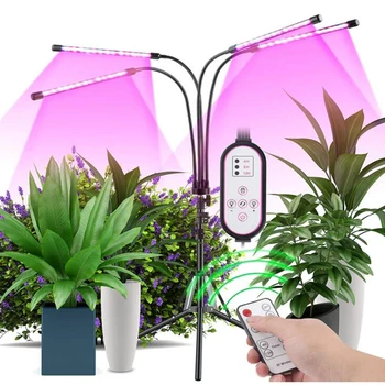 Phyto Lampă Temporizator Spectru Complet USB Cresc de Lumină Lampă Pentru Plante Plin Spactrum Lumini Pentru Plante cu Flori de Gradina Plante Cresc Cutie