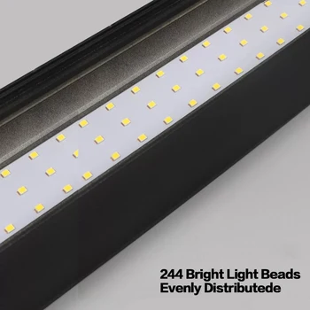 2019 NOI 60cm LED Track linie de Lumină lumina 20W creative liniar fâșie lungă de birou coridor Magazin Mall Expoziție plafon linie lampa