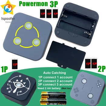 5PCS/Lot Anto Prinde 1P 2P 3P Dispozitiv Bluetooth pentru IOS Android Telefon Powermon Pentru Powermon Go Plus Cu Instala Instrumente pentru Japonia