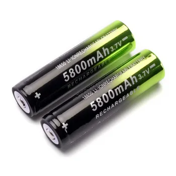SKYWOLFEYE 2x18650 Baterie li-ion 5800mAh 3.7 V Baterie Reîncărcabilă SUA/UE Încărcător pentru lanterna far