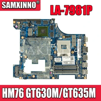 LA-7981P laptop placa de baza placa de baza Pentru Lenovo G580 QIWG5_G6_G9 LA-7981P REV: 1.0 PGA989 HM76 DDR3 GT630M/GT635M Teste