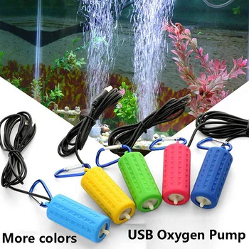 Mini USB Oxigen Pompa de Aer portabil liniștită Acvariu Rezervor de Pește Mut de Economisire a Energiei Consumabile Acvatice Terariu Accesorii Rezervor de Pește