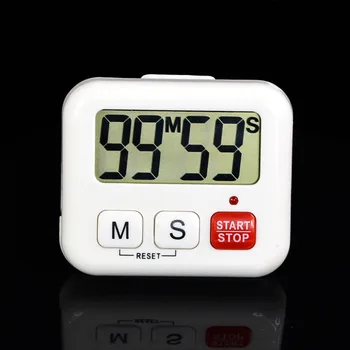 Magnet de Gătit 99 Minute de Bucătărie Ou Kit de Studiu Duș Sunet Alarmă Ceas de Timp Timer Digital LCD Școală de Sport Cronometru Numărătoarea inversă