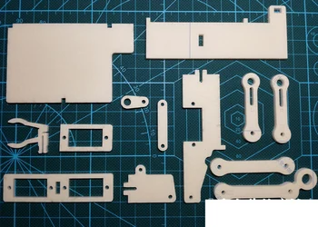 Arduino Plotclock Mici de Ceas de Bază Manipulator Scris, Desen Diy Robot Maker Pragramming STEM Piese de Jucărie Open Source
