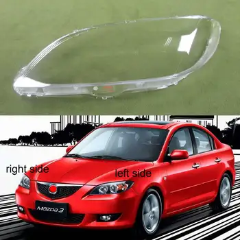 Faruri Shell Abajur Far Acoperi Lampa Faruri Coajă de Sticlă Pentru Mazda 3 M3 (sedan) 2006 2007 2008 2009 2010 2011 2012