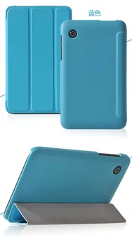 Slim 3-Folder Stand Piele PU Caz Flip Carte de Afaceri Funda Cover Pentru Lenovo Tab A7-30 A3300 A3300-T A3300-HV Tableta de 7 inch