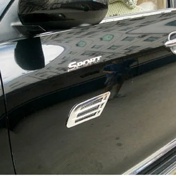 2 mașină de forma DIY partea grila autocolante decorative PENTRU Hyundai ix35 iX45 iX25 i20 i30 Sonata,Verna,Solaris,Elantra,Accent,Veracruz,