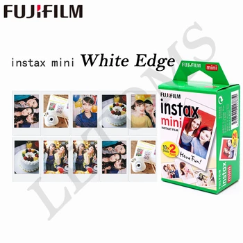 10-100 foi Fujifilm instax mini 9 film alb Margine de 3 cm de film Instant pentru Camera mini 8 7 25 50 90 hârtie Foto