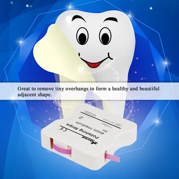 1Roll/Cutie Dentare Lustruire Benzi 4mm Rășină Dinte Interdentare Slefuire de Slefuire Albirea Dintilor Suprafață Instrument Dentar