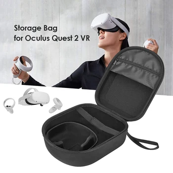 EVA Sac de Depozitare Travel geantă de transport Pentru Oculus Quest 2 VR Headset Portabil de Protecție Sac de Box Pentru Oculus Quest 2 VR Accesorii