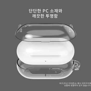 Pentru Samsung Galaxy Muguri Plus transparent Cască Caz Wireless Bluetooth Cască de Protecție Greu PC Cover Pentru Galaxy Muguri Plus