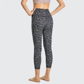 Femei Goale Sentiment am de Talie Mare Tight Pantaloni de Yoga Antrenament Codrin Jambiere cu Buzunar -21 Cm