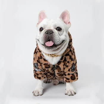 Haine pentru Costum de Câine Sacou Haina Umorului Kigurumi Hanorac de Iarna Generală a Roupa Teddy Bea Umplutură Polyer Jucărie Terrier Mici și Mijlocii