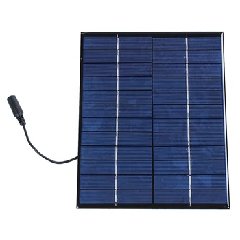 12V 5.2 W Mini-Panou Solar Policristalin Celule Solare de Siliciu Epoxidice Solar DIY Modulul de Sistem Încărcător de Baterie + DC de ieșire