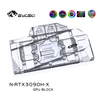 Bykski N-RTX3090H-X GPU Apă de Răcire Bloc de Referință RTX 3080 3090