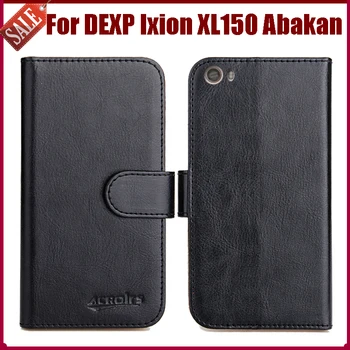 Vânzare Fierbinte! DEXP Ixion XL150 Abakan Caz Nou de Sosire 6 Culori de Lux Portofel din Piele PU Capac de Protectie Telefon Sac