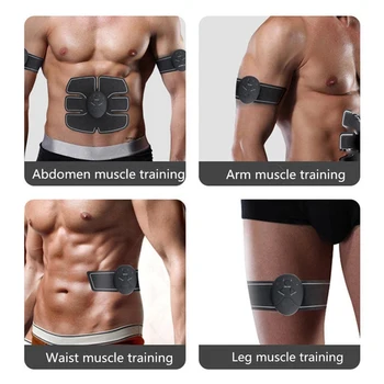 Fitness Musculare Myostimulator Stimulator Centura de Pierdere în Greutate EMS Solduri Antrenor Set Abdominale Curele de Slăbire ABS Stimulator Muscular Kit