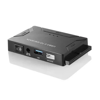 USB 3.0 La IDE/SATA Converter Super 5Gbps Transfer Hard Disk Extern Kit Adaptor Plug & Play de Sprijin de Până La 4TB Unități