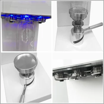 XEOLEO Cutii de etanșare mașină PET/Aluminiu sticlă de etanșare mașină 55mm Cafea/Lapte/ceai Bea sticla de etanșare 330/500/650ml Cutii de etanșare
