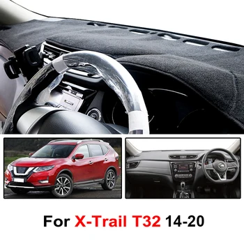 Se Potrivesc Pentru Nissan Xtrail X-Trail T32 2016 2017 - 2020 Tabloul De Bord Acoperi Dashmat Bord Mat Umbra Soare Bord Acoperă Covor
