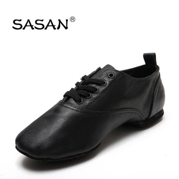 Adidasi Latină Dans Pantofi Pentru Bărbați Pantofi Din Piele Profesori Om Baiat De Dans Burtă De Pantofi 7721 Negru Jazz-Ului Modern, Tv Cu Talpă Moale