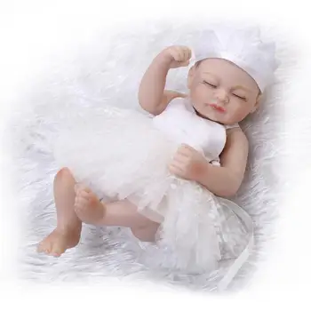 26cm renăscut baby doll adorabil simulare păpuși de Silicon mini Cu papusa Realiste păpușă jucărie Cadou de Anul Nou recuzită fotografie