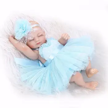 26cm renăscut baby doll adorabil simulare păpuși de Silicon mini Cu papusa Realiste păpușă jucărie Cadou de Anul Nou recuzită fotografie