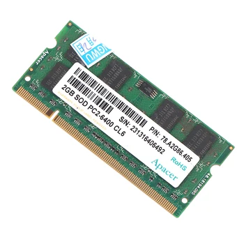 De înaltă calitate 1 buc 2GB DDR2 800Mhz Memorie Laptop Notebook RAM