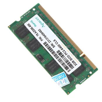 De înaltă calitate 1 buc 2GB DDR2 800Mhz Memorie Laptop Notebook RAM