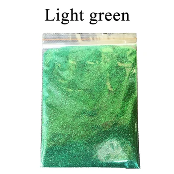 Lumina Verde Sclipici Pulbere Pigment de Acoperire 50g Vopsea Acrilică Vopsea Pulbere pentru Decorarea Unghiilor Masina Ar