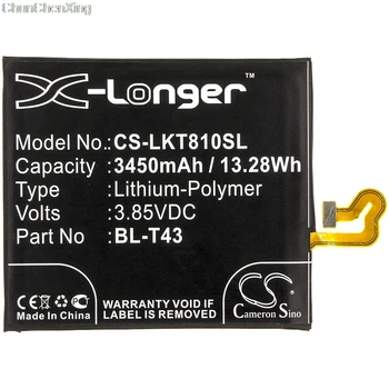 Cameron Sino Baterie de 3450mAh BL-T43,EAC64518901 pentru LG G810, G8S ThinQ, G8S ThinQ Global, LMG810EA, LMG810EAW, LM-G810EAW
