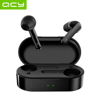 QCY T3 TWS de Amprente Touch Căști fără Fir Bluetooth V5.0 3D Stereo Dual-Microfon de anulare a Zgomotului căști