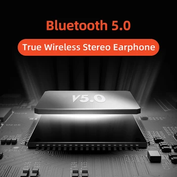 QCY T3 TWS de Amprente Touch Căști fără Fir Bluetooth V5.0 3D Stereo Dual-Microfon de anulare a Zgomotului căști