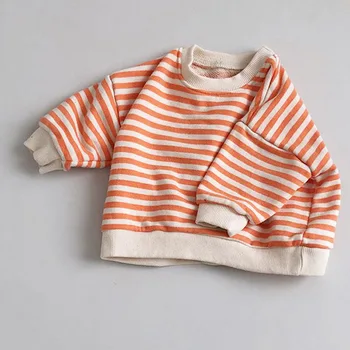 Baby Girl T Shirt Și băiatul Copii Simple, Neutre, Libere de Agrement Top Fetita Maneca Lunga de Sus fetițe Haine