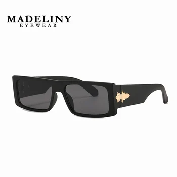 MADELINY Pătrat ochelari de Soare pentru Femei Brand Designer de Moda Dreptunghi Ochelari Femei Pătrat Ochelari de Soare gafas de sol mujer MA314