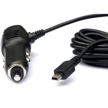 1 buc MINI USB 5V 2A USB Masina Încărcător de Putere Cablu Adaptor Cablu Pentru Navigator GPS de conducere recorder MP4 Incarcator Auto Accesorii