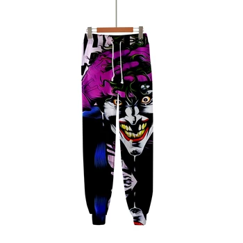 HAHA Joker 3D Imprimate pantaloni de Trening de Moda Harajuku Jogger Pants 2020 Nou Casual Pantaloni Cald Slim Streetwear Bărbați/Femei Pantaloni