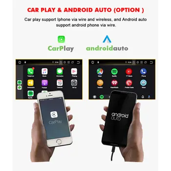 PUNCTUL Android 10.0 player Auto 7 inch 2 Din Radio Auto gps Auto stereo Auto Multimedia Auto CarPlay Voce 1080P Bluetooth Navigare