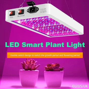 2000W LED-uri Cresc Light 312*2835 Led-uri Chip Impermeabil Phytolamp Creștere Lampa 265V Spectru Complet de Plante de Iluminat Pentru Plante de Interior