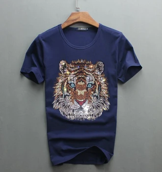 Men ' s T-shirt de Moda de Top cu Maneci Scurte Topuri Barbati Tricou Vrac Casual Tricou Hip Hop bărbat și o femeie Fierbinte burghiu