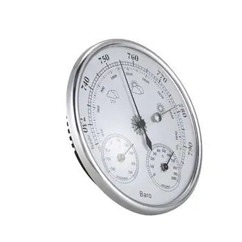 Montat Pe Perete De Uz Casnic Termometru Higrometru Mare Precizie Indicator De Presiune De Aer Vreme Instrument Barometru