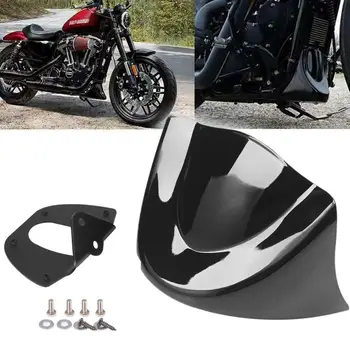 Noul Gloss/Negru Mat Motocicleta Inferior Față Bărbie Spoiler Aer Barajul Carenaj Acoperire Pentru Harley Dyna Fat Bob Modele 2006-2018