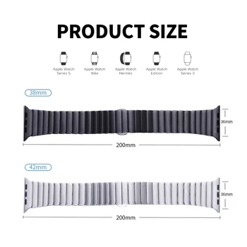 Banda din Oțel inoxidabil pentru Apple Watch Curea 5 44mm 40mm Brățară de Metal pentru iWatch Seria 4 3 2 1 Benzi de 38mm 42mm Încheietura mâinii Pulseira