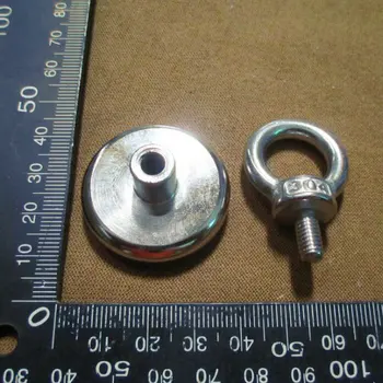 Vânzare fierbinte! 1buc Super-magnet de 36 mm cu Magnet Neodim Fier Bor Cu Inele Circulare de Salvare Pentru en-Gros Prețul cel mai Mic Pret