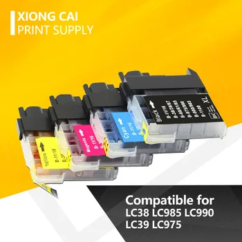 LC38 LC985 LC990 LC39 LC975 Compatibil cu Cartușele de Cerneală Brother DCP-J125 DCP-J315W DCP-J515W, MFC-J415W MFC-J410 Printer