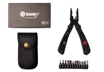 Ganzo G302 serie G302-B G302-Sec Multi clesti 26 Instrumente în 1 Set de scule de Mana Șurubelniță Kit Portabil de Pliere Cuțit Inoxidabil clește